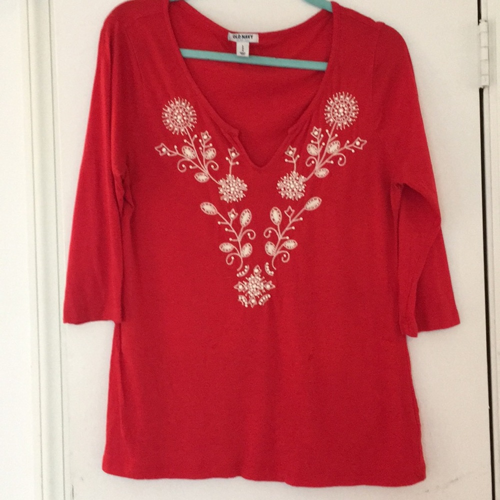 OLD NAVY 3/4 LENGTH TEE
